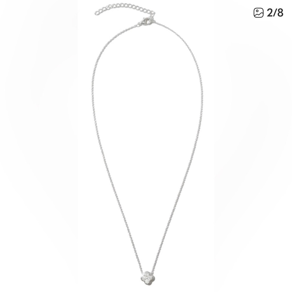 Electric Picks Necklace Sterling Silver Plated 16” w/ 2 in extender NIP